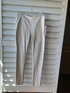 Peck & Peck Sand Textured Leggings